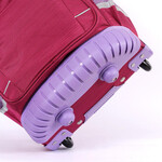 Mochila C/carro Elf 6445A Fucsia 46Cm Abertura En U